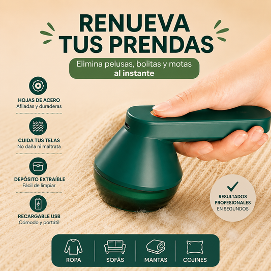 Sacapelusas Eléctrico Recargable
